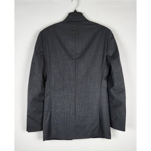 Bar III Men's Slim-Fit Stretch Wool Suit Jacket Dark Grey 38L NWT *Defect* - Picture 3 of 4